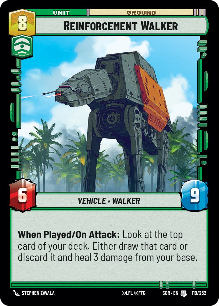 Reinforcement Walker (119/252) [Spark of Rebellion] | Jomio and Rueliete's Cards and Comics