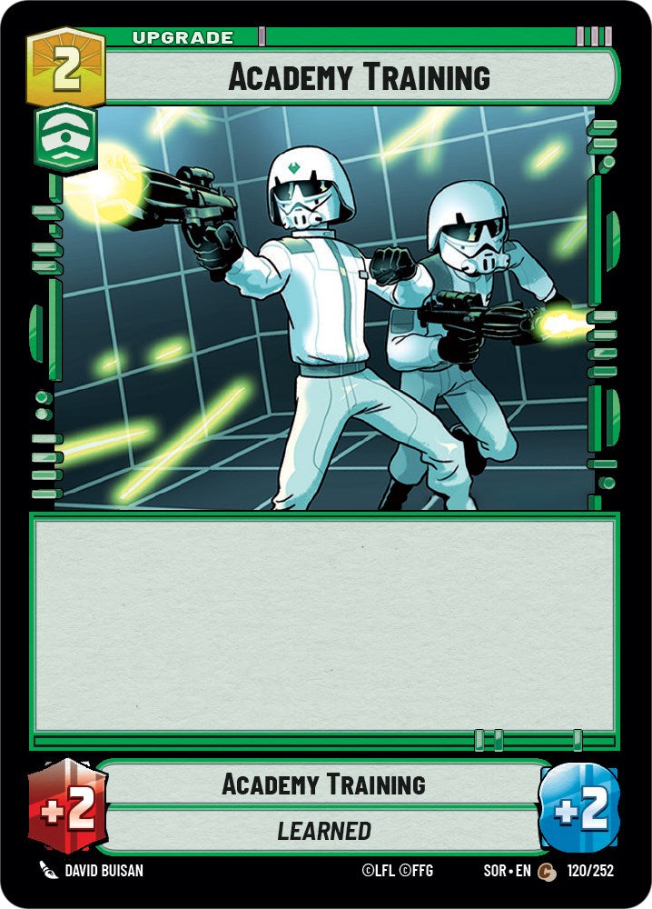 Academy Training (120/252) [Spark of Rebellion] | Jomio and Rueliete's Cards and Comics