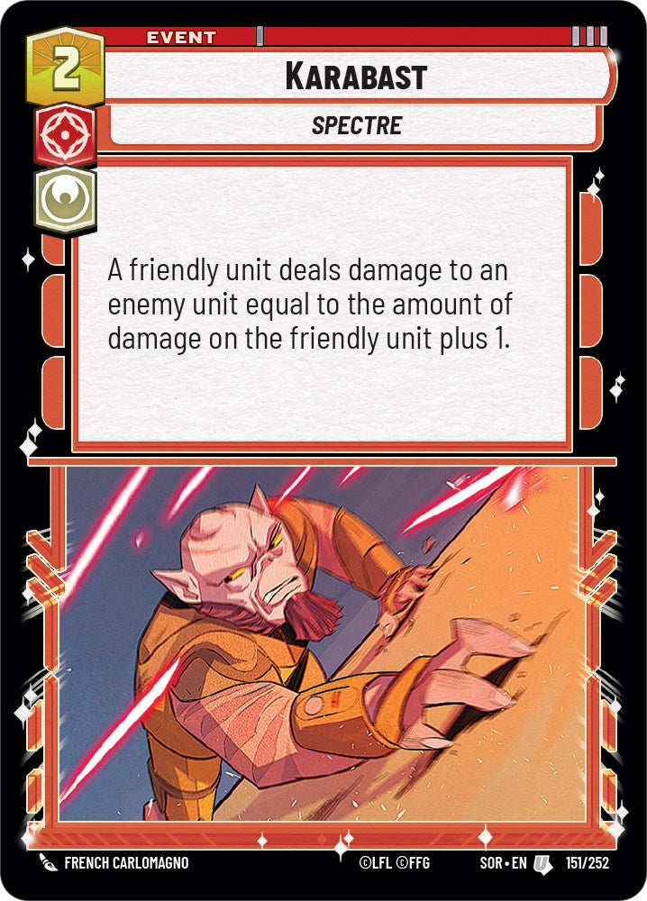 Karabast (151/252) [Spark of Rebellion] | Jomio and Rueliete's Cards and Comics