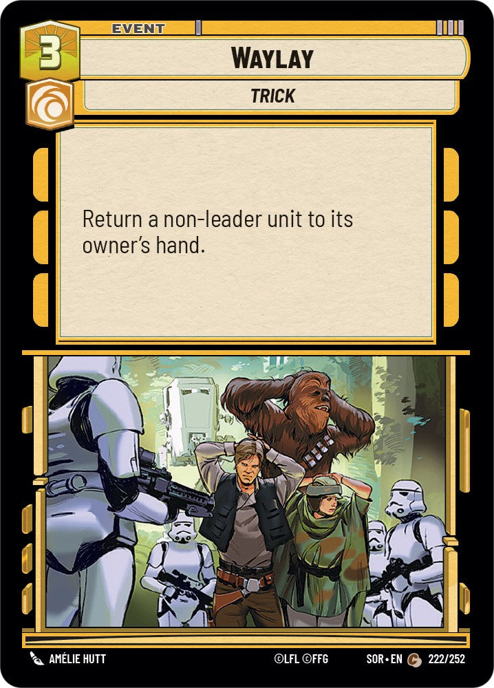 Waylay (222/252) [Spark of Rebellion] | Jomio and Rueliete's Cards and Comics