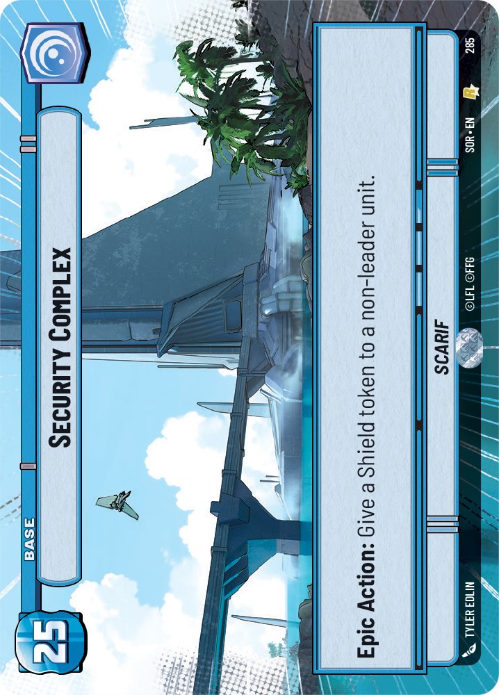 Security Complex (Hyperspace) (285) [Spark of Rebellion] | Jomio and Rueliete's Cards and Comics