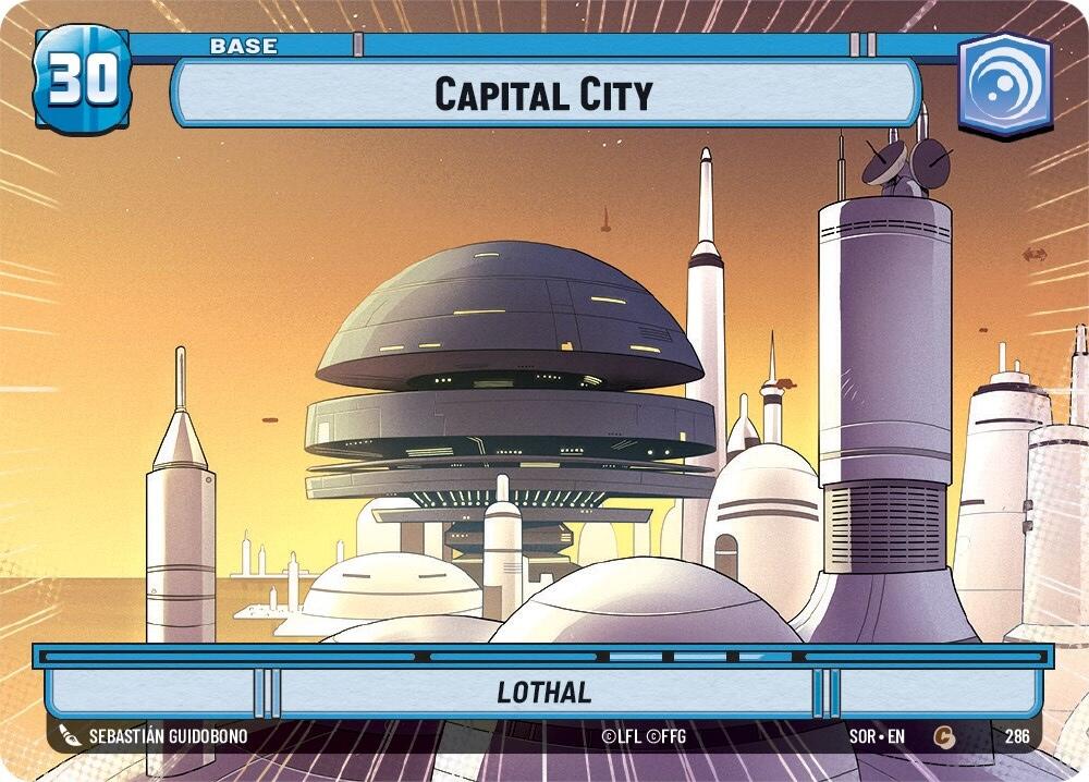 Capital City (Hyperspace) (286) [Spark of Rebellion] | Jomio and Rueliete's Cards and Comics
