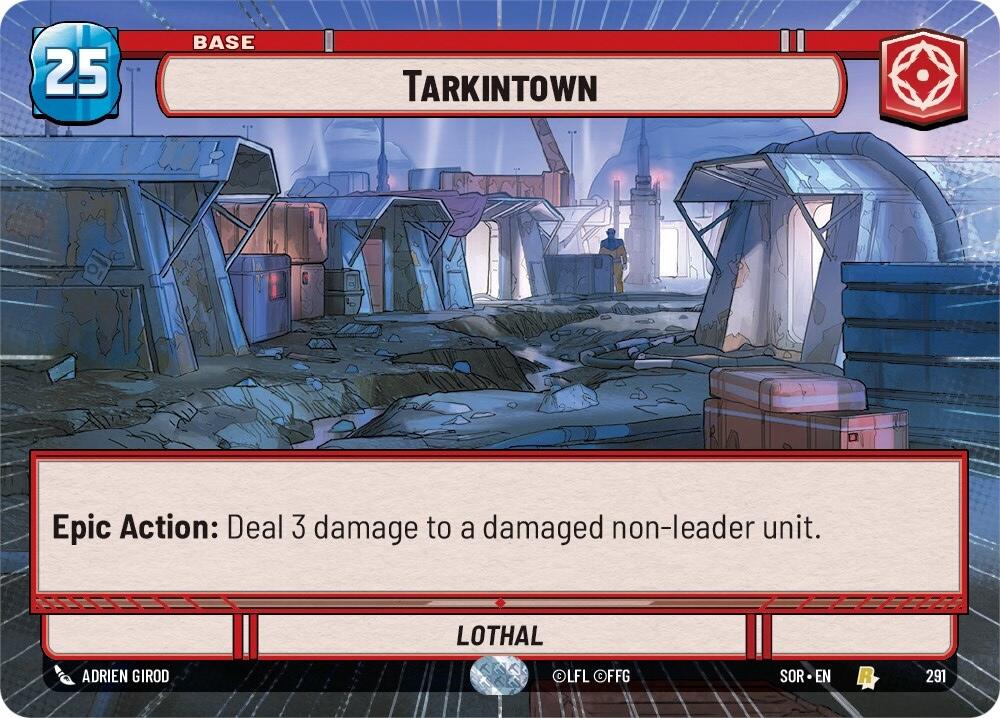 Tarkintown (Hyperspace) (291) [Spark of Rebellion] | Jomio and Rueliete's Cards and Comics