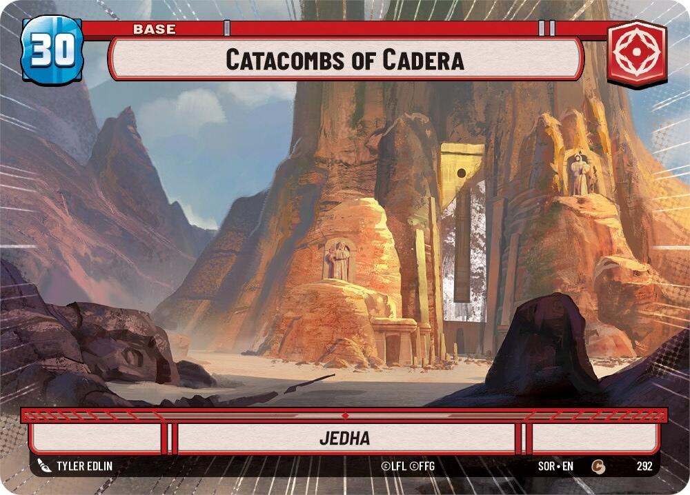 Catacombs of Cadera (Hyperspace) (292) [Spark of Rebellion] | Jomio and Rueliete's Cards and Comics