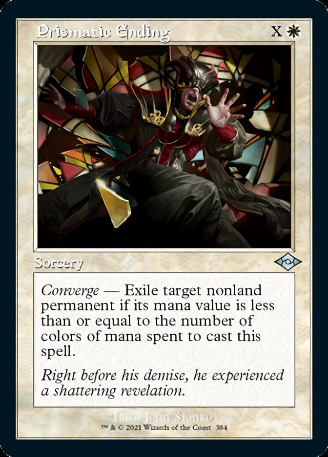Prismatic Ending (Retro) [Modern Horizons 2] | Jomio and Rueliete's Cards and Comics