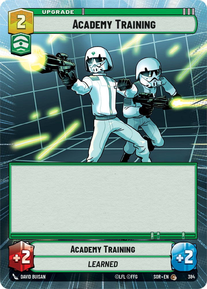 Academy Training (Hyperspace) (384) [Spark of Rebellion] | Jomio and Rueliete's Cards and Comics