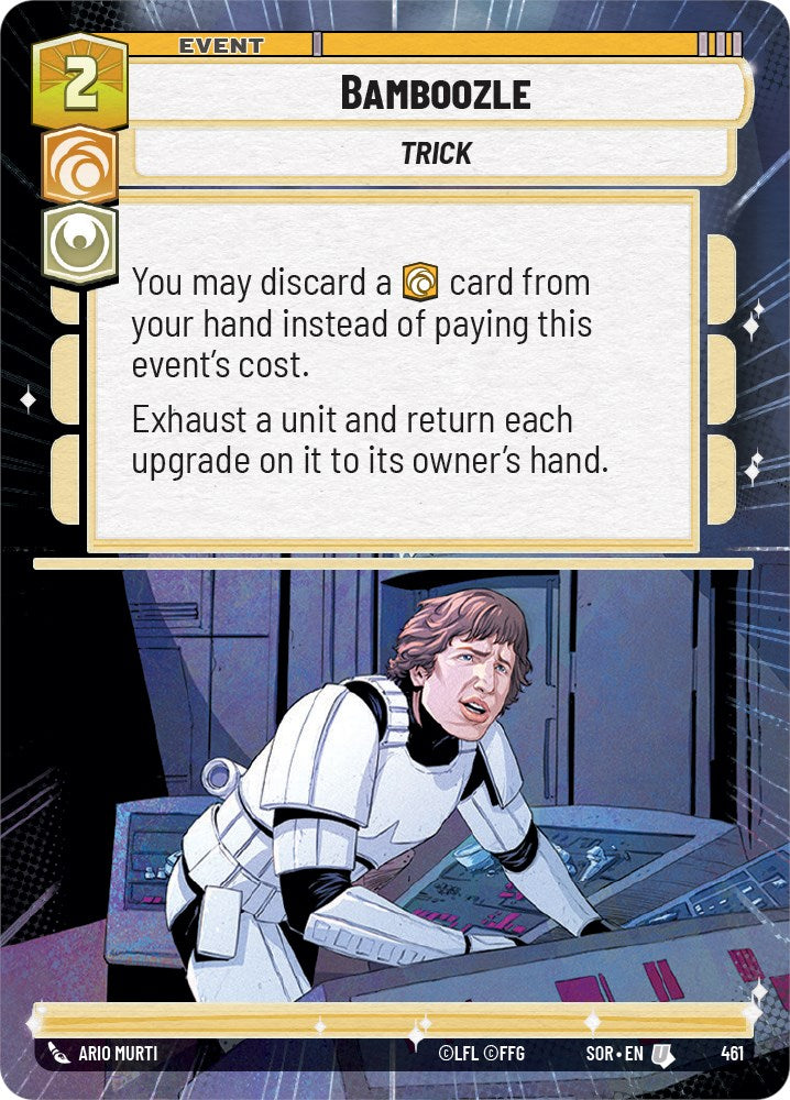 Bamboozle (Hyperspace) (461) [Spark of Rebellion] | Jomio and Rueliete's Cards and Comics