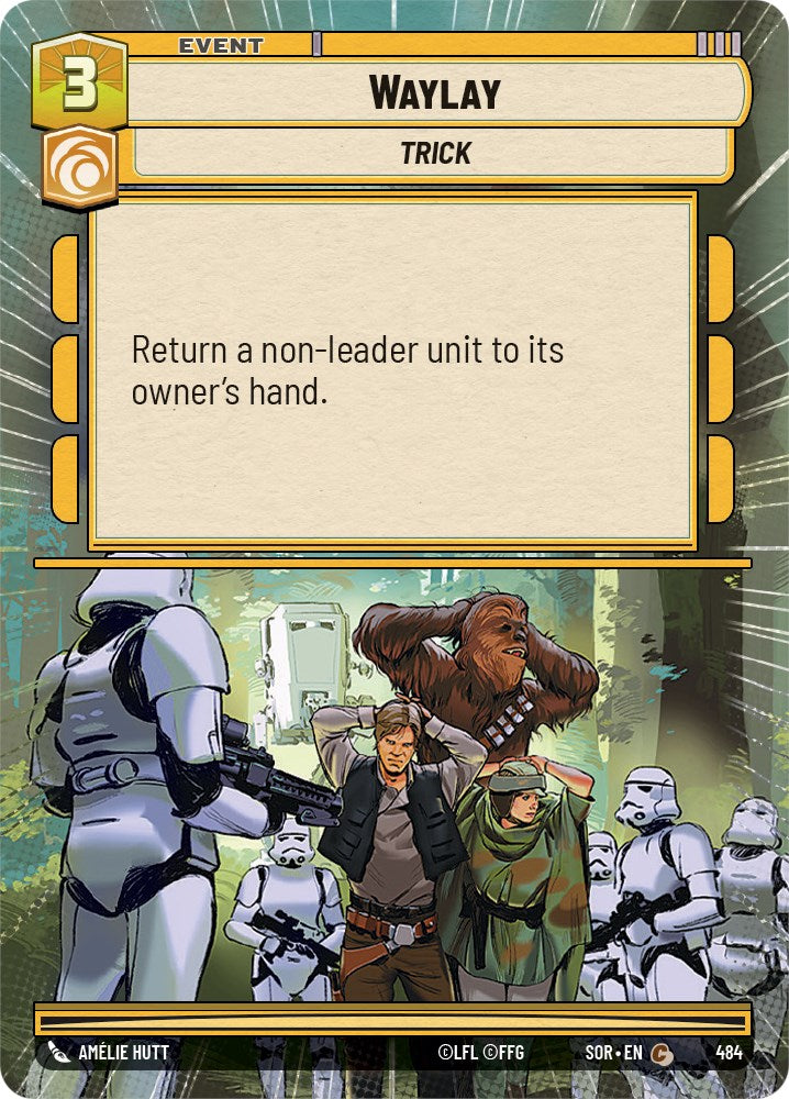 Waylay (Hyperspace) (484) [Spark of Rebellion] | Jomio and Rueliete's Cards and Comics