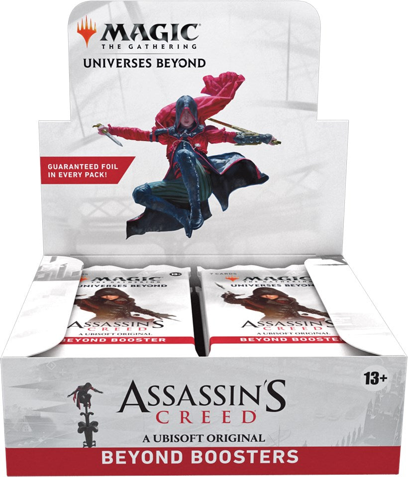 Universes Beyond: Assassin's Creed - Beyond Booster Display | Jomio and Rueliete's Cards and Comics