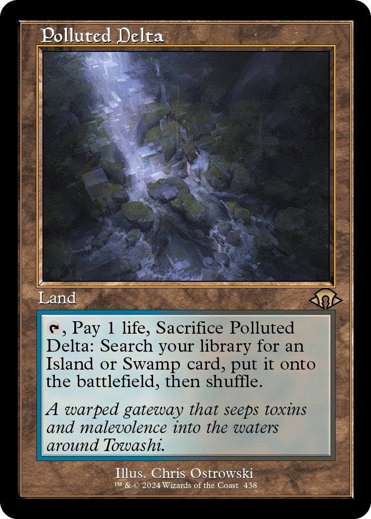 Polluted Delta (Retro) [Modern Horizons 3] | Jomio and Rueliete's Cards and Comics