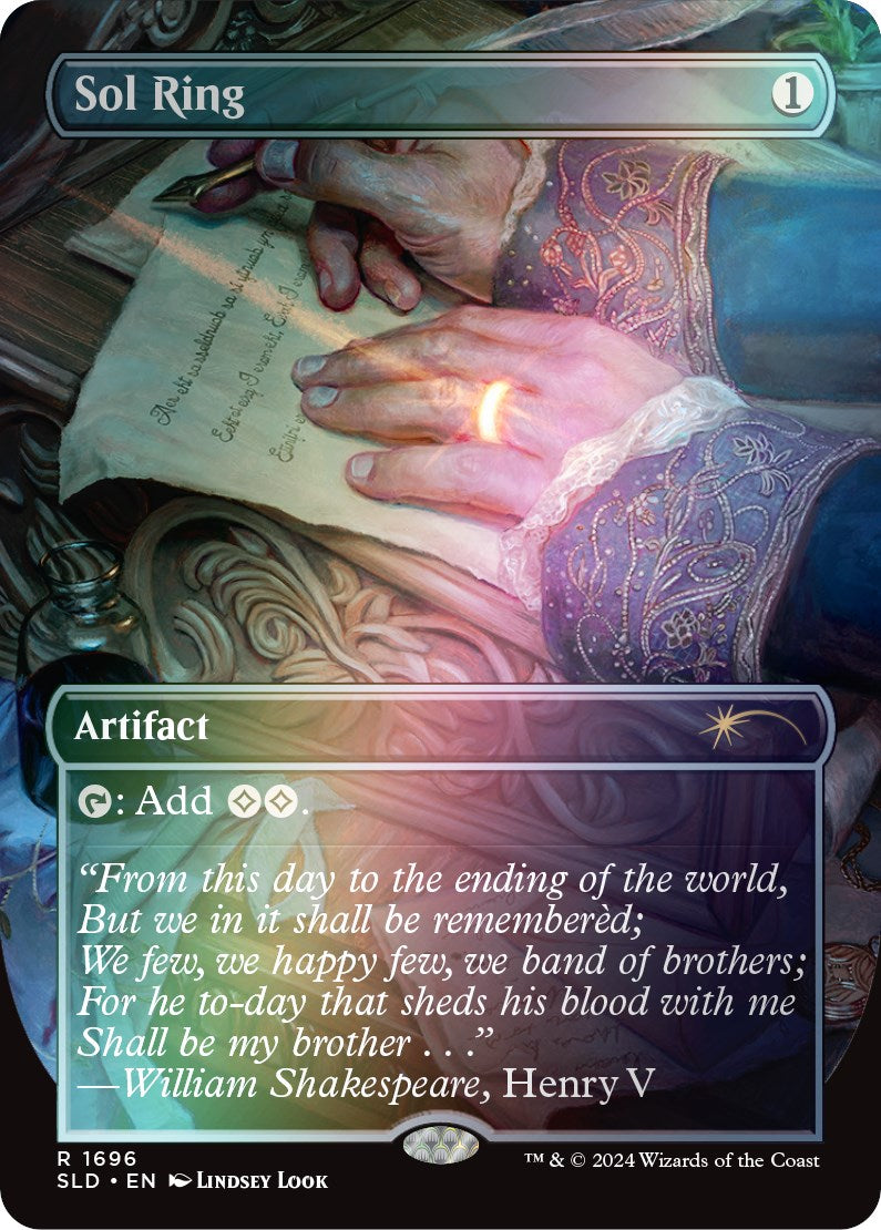 Sol Ring (1696) (Rainbow Foil) [Secret Lair: Sheldon's Spellbook] | Jomio and Rueliete's Cards and Comics