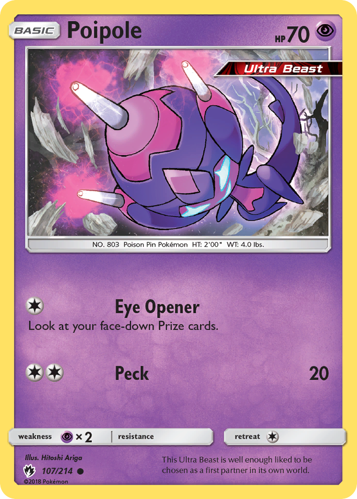 Poipole (107/214) [Sun & Moon: Lost Thunder] | Jomio and Rueliete's Cards and Comics