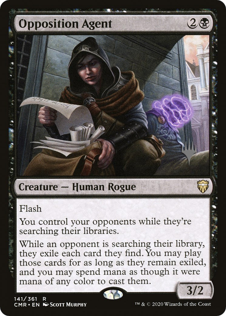 Opposition Agent (Promo Pack) [Murders at Karlov Manor Promos] | Jomio and Rueliete's Cards and Comics