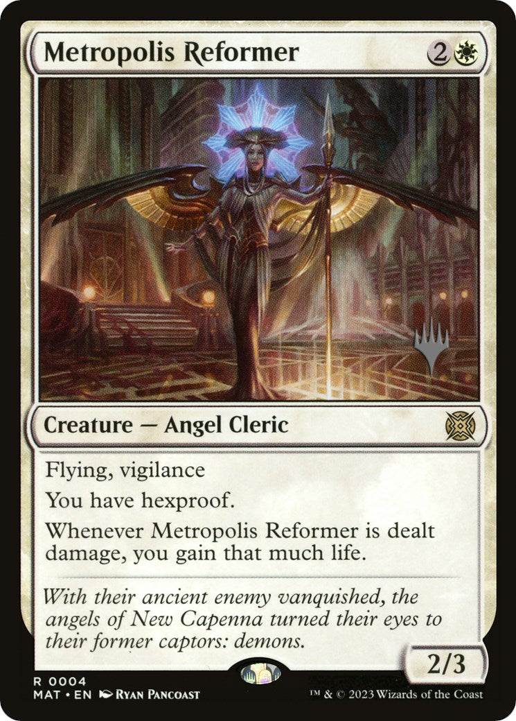 Metropolis Reformer (Promo Pack) [Murders at Karlov Manor Promos] | Jomio and Rueliete's Cards and Comics