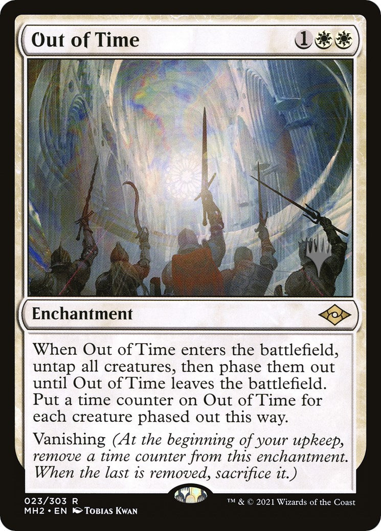 Out of Time (Promo Pack) [Murders at Karlov Manor Promos] | Jomio and Rueliete's Cards and Comics