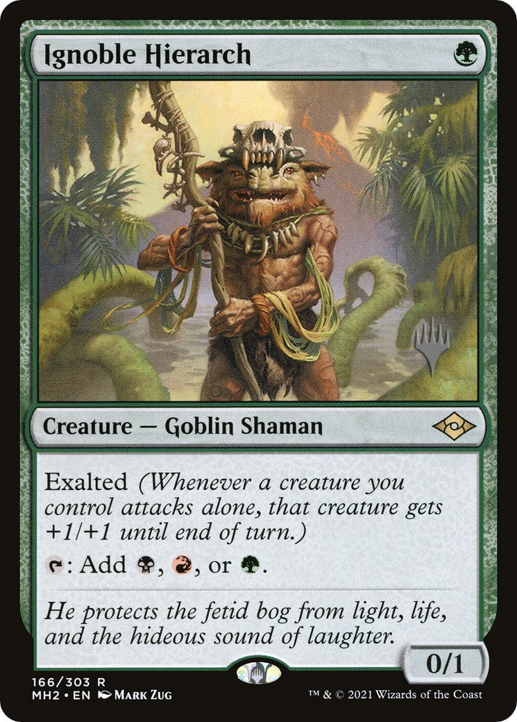 Ignoble Hierarch (Promo Pack) [Murders at Karlov Manor Promos] | Jomio and Rueliete's Cards and Comics