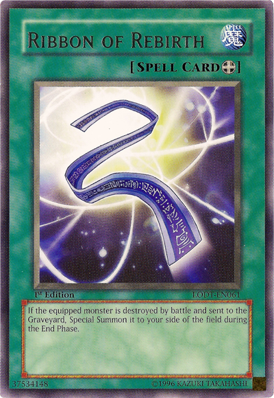 Ribbon of Rebirth [LODT-EN061] Rare | Jomio and Rueliete's Cards and Comics