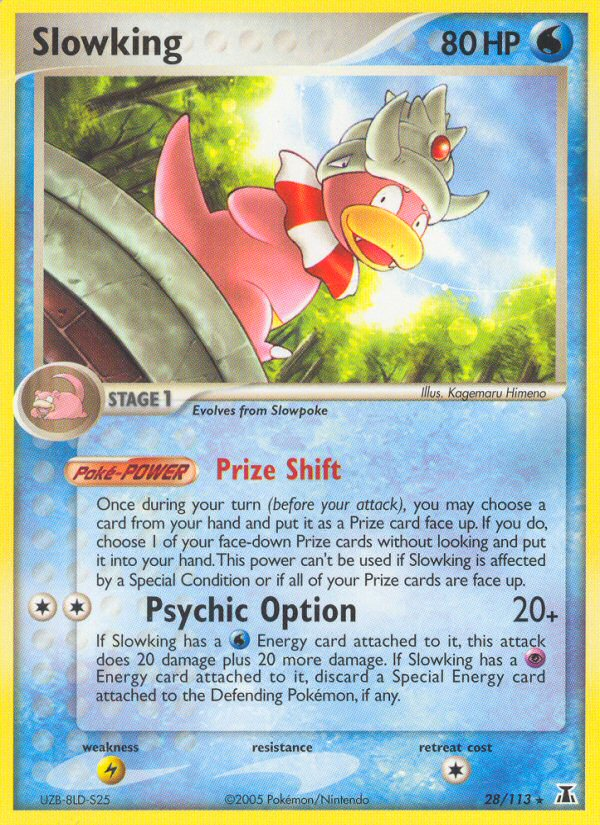 Slowking (28/113) [EX: Delta Species] | Jomio and Rueliete's Cards and Comics