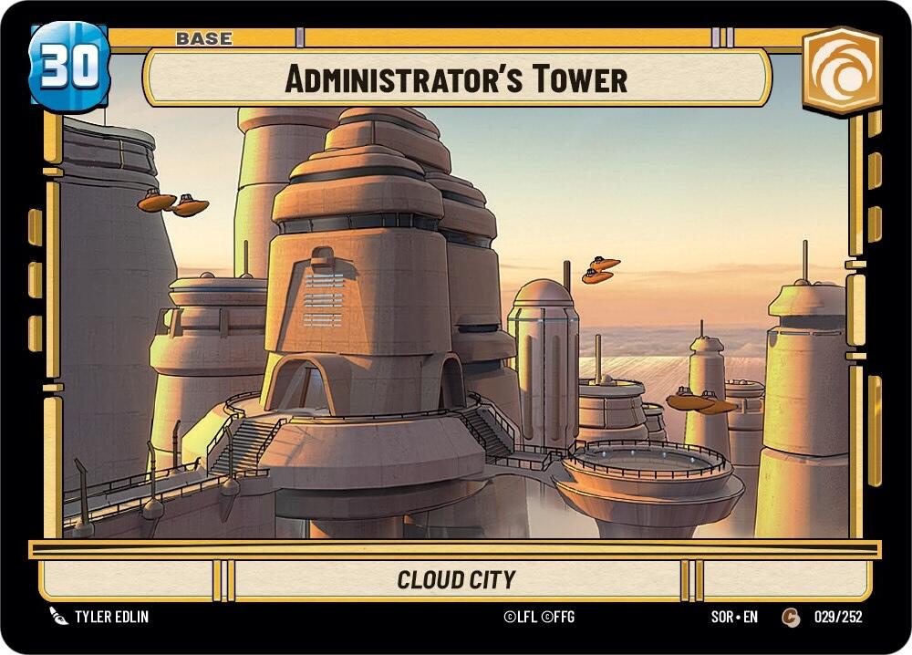 Administrator's Tower // Experience (29 // T01) [Spark of Rebellion] | Jomio and Rueliete's Cards and Comics