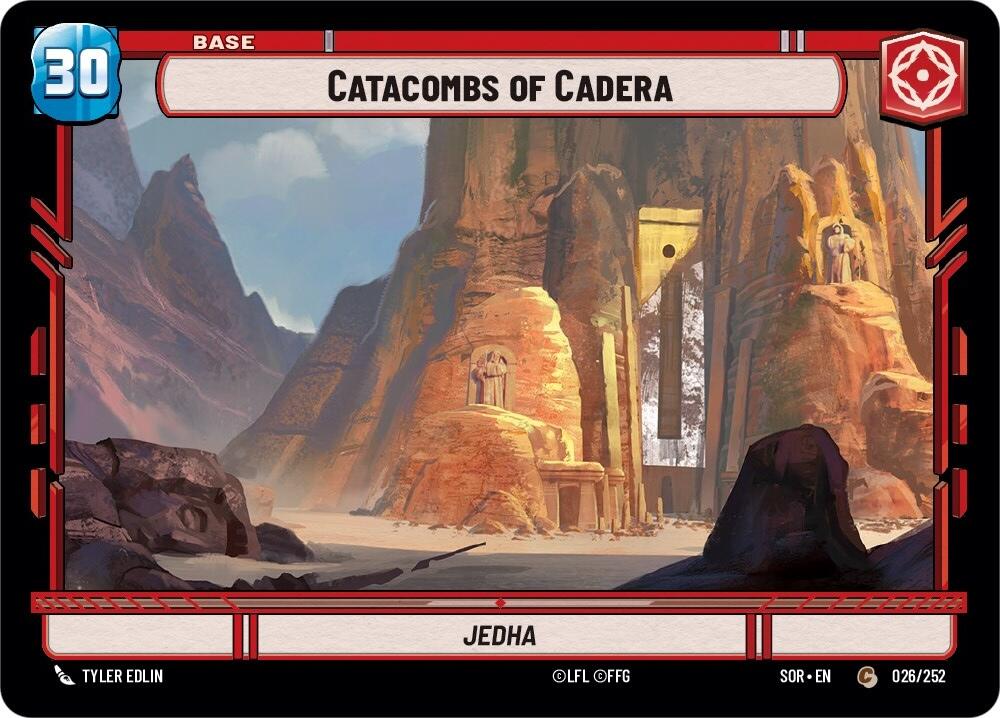 Catacombs of Cadera // Shield (26 // T02) [Spark of Rebellion] | Jomio and Rueliete's Cards and Comics