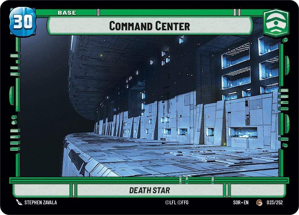 Command Center // Experience (23 // T01) [Spark of Rebellion] | Jomio and Rueliete's Cards and Comics