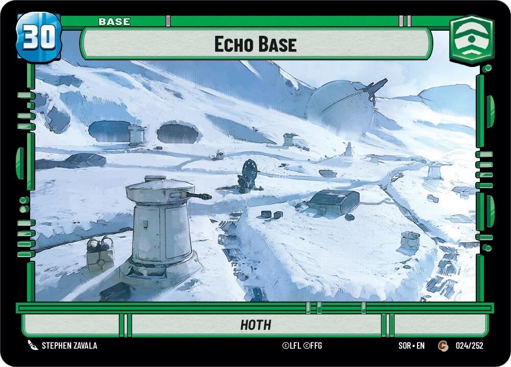 Echo Base // Experience (24 // T01) [Spark of Rebellion] | Jomio and Rueliete's Cards and Comics