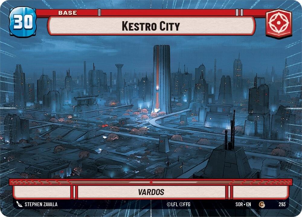 Kestro City // Experience (Hyperspace) (293 // T03) [Spark of Rebellion] | Jomio and Rueliete's Cards and Comics