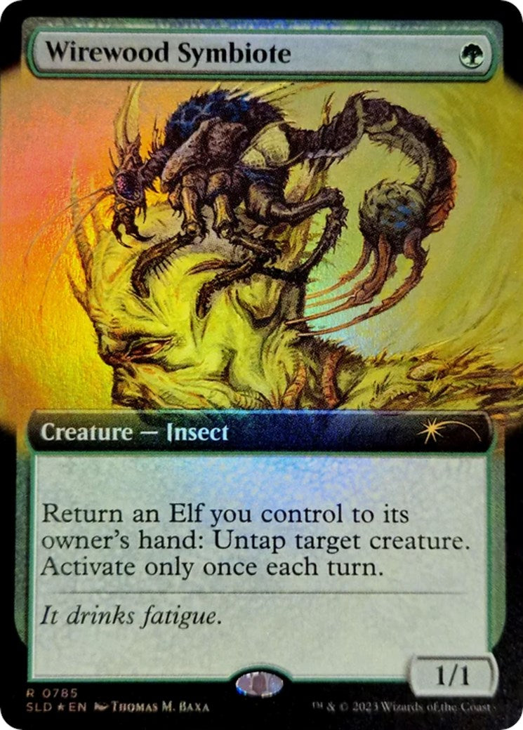 Wirewood Symbiote (Extended Art) [Secret Lair Drop Series] | Jomio and Rueliete's Cards and Comics