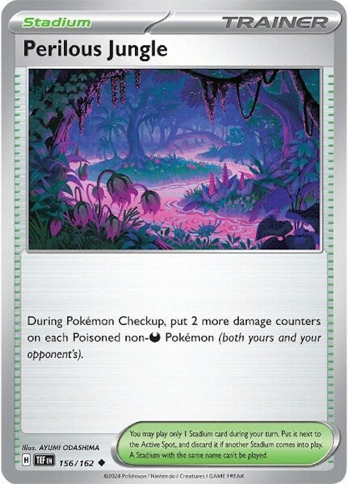Perilous Jungle (156/162) [Scarlet & Violet: Temporal Forces] | Jomio and Rueliete's Cards and Comics