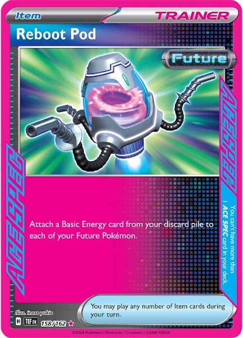 Reboot Pod (158/162) [Scarlet & Violet: Temporal Forces] | Jomio and Rueliete's Cards and Comics