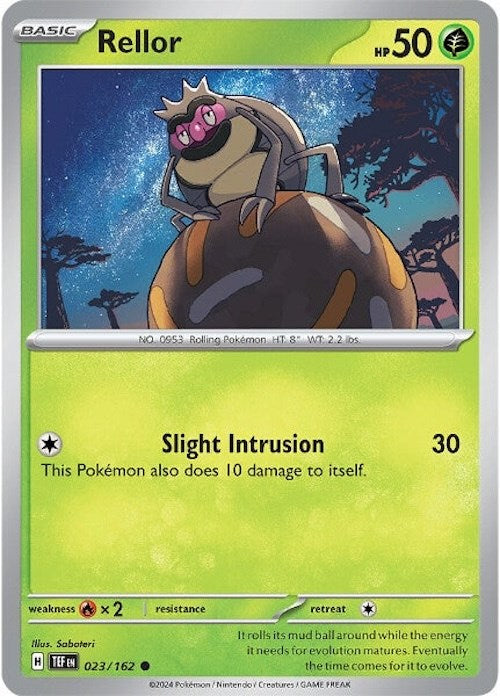 Rellor (023/162) [Scarlet & Violet: Temporal Forces] | Jomio and Rueliete's Cards and Comics