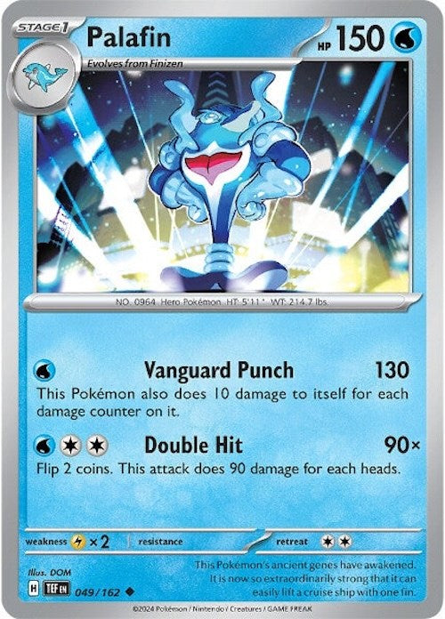 Palafin (049/162) [Scarlet & Violet: Temporal Forces] | Jomio and Rueliete's Cards and Comics