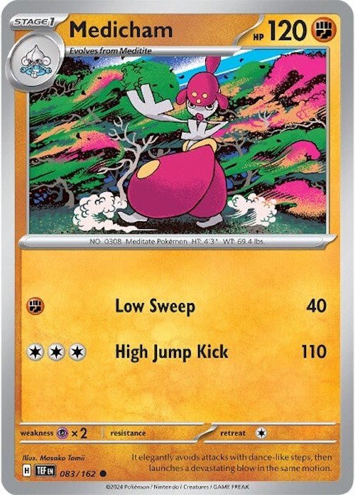 Medicham (083/162) [Scarlet & Violet: Temporal Forces] | Jomio and Rueliete's Cards and Comics