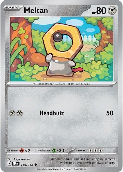 Meltan (116/162) [Scarlet & Violet: Temporal Forces] | Jomio and Rueliete's Cards and Comics