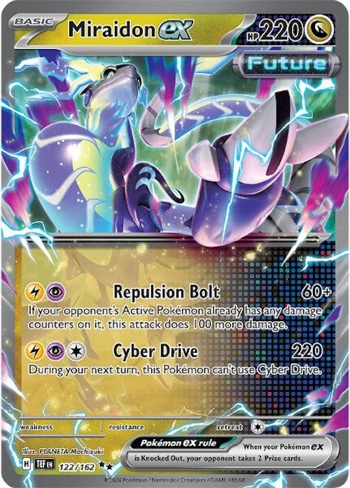 Miraidon ex (122/162) [Scarlet & Violet: Temporal Forces] | Jomio and Rueliete's Cards and Comics