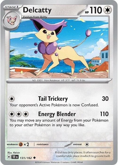 Delcatty (131/162) [Scarlet & Violet: Temporal Forces] | Jomio and Rueliete's Cards and Comics