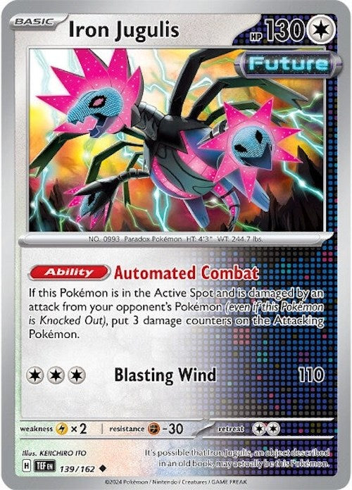 Iron Jugulis (139/162) [Scarlet & Violet: Temporal Forces] | Jomio and Rueliete's Cards and Comics