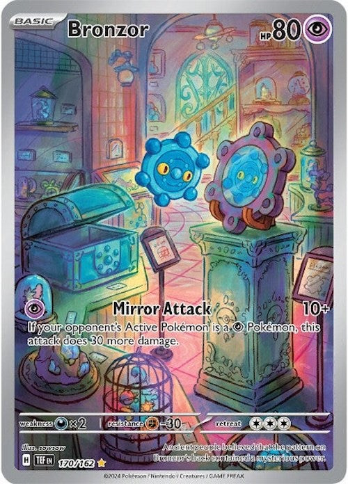 Bronzor (170/162) [Scarlet & Violet: Temporal Forces] | Jomio and Rueliete's Cards and Comics