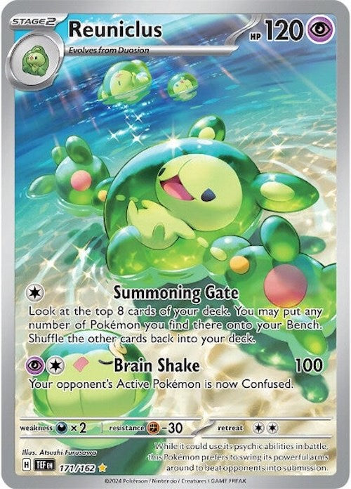 Reuniclus (171/162) [Scarlet & Violet: Temporal Forces] | Jomio and Rueliete's Cards and Comics