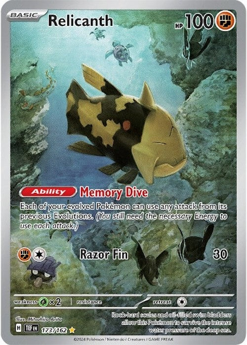 Relicanth (173/162) [Scarlet & Violet: Temporal Forces] | Jomio and Rueliete's Cards and Comics