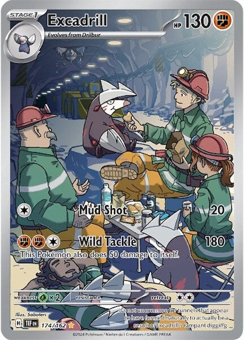 Excadrill (174/162) [Scarlet & Violet: Temporal Forces] | Jomio and Rueliete's Cards and Comics