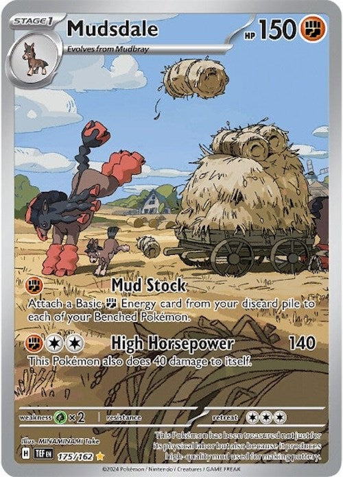 Mudsdale (175/162) [Scarlet & Violet: Temporal Forces] | Jomio and Rueliete's Cards and Comics