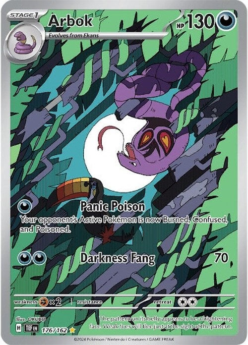 Arbok (176/162) [Scarlet & Violet: Temporal Forces] | Jomio and Rueliete's Cards and Comics