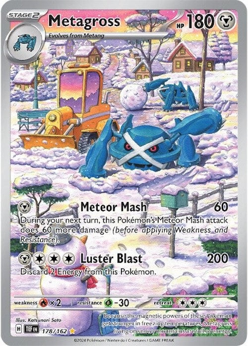 Metagross (178/162) [Scarlet & Violet: Temporal Forces] | Jomio and Rueliete's Cards and Comics