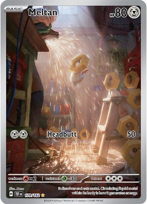 Meltan (179/162) [Scarlet & Violet: Temporal Forces] | Jomio and Rueliete's Cards and Comics