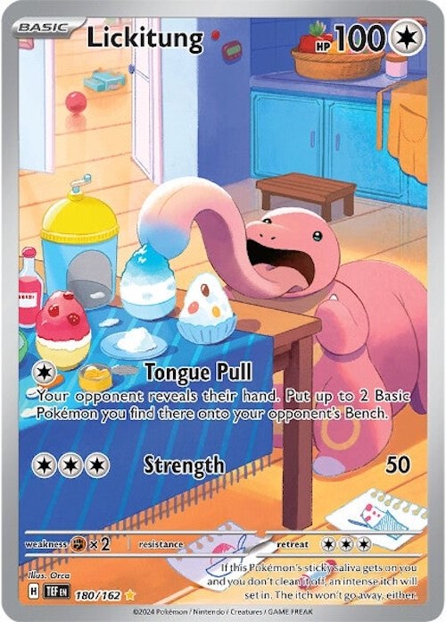 Lickitung (180/162) [Scarlet & Violet: Temporal Forces] | Jomio and Rueliete's Cards and Comics