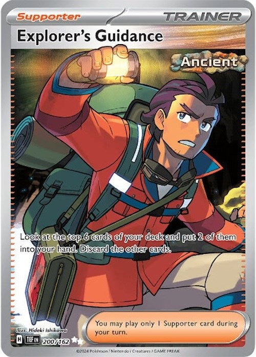 Explorer's Guidance (200/162) [Scarlet & Violet: Temporal Forces] | Jomio and Rueliete's Cards and Comics