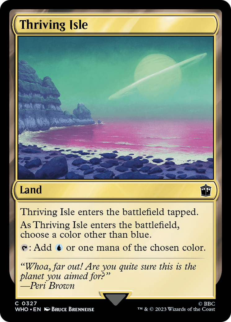 Thriving Isle [Doctor Who] | Jomio and Rueliete's Cards and Comics