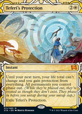 Teferi's Protection (Foil Etched) [Strixhaven: School of Mages Mystical Archive] | Jomio and Rueliete's Cards and Comics