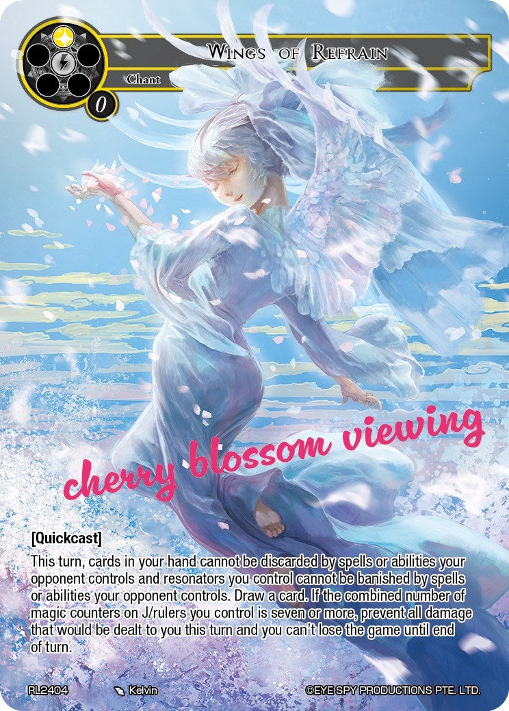 Wings of Refrain (RL2404) [Promo Cards] | Jomio and Rueliete's Cards and Comics